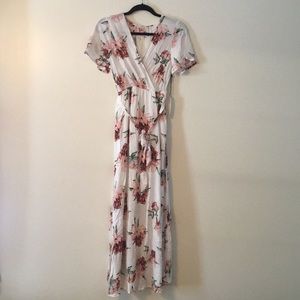 Floral maxi dress
